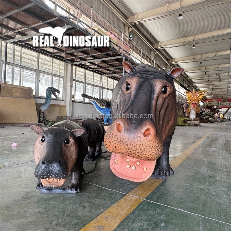 Animatronic Animal Factory - Amusement Park Artificial Hippo