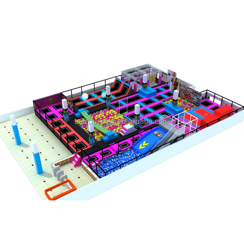 Large Trampoline Manufacturer - Large Trampoline Ball Pool Inflatable