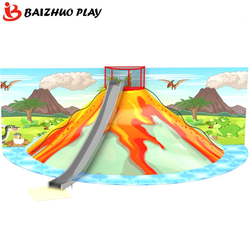 Inflatable Slide Supplier - Children's Adventure 360 Degree Volcano