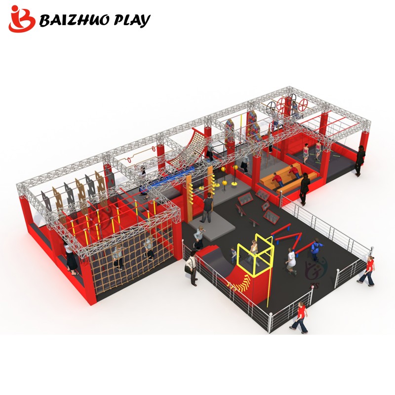 Indoor Park Supplier - Ninja Warrior Course Indoor Trampoline
