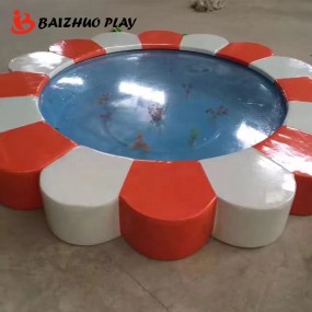 Water Bed Factory - Children Playhouse Round Water Bed Plastic