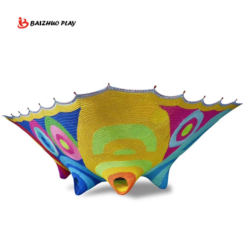 Soft Play Manufacturer - Net Playground Soft Play Colorful Climbing