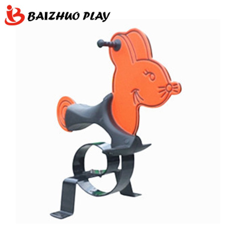 Kindergarten Equipment Factory - Kindergarten Outdoor Spring Rider Plastic
