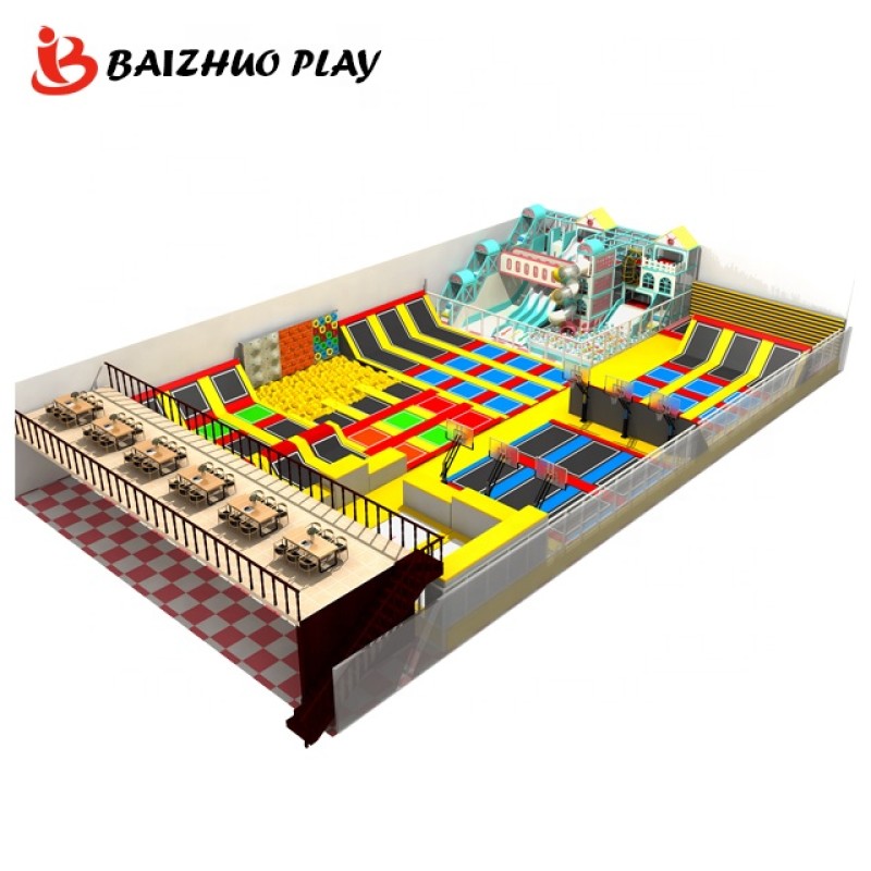Indoor Trampoline Factory - CE Factory Children Cheap Indoor Play