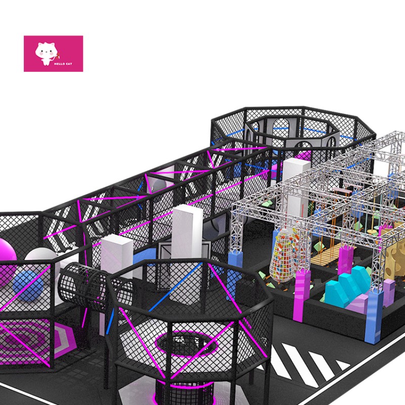 Indoor Playground Factory - Space Theme Aeroplane Soft Play