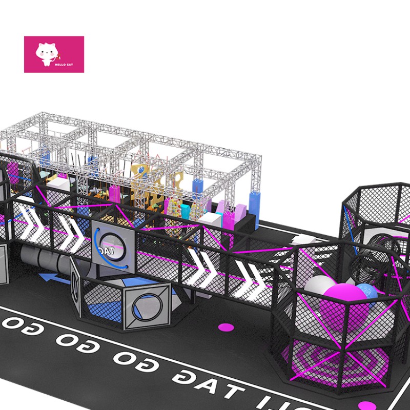 Indoor Playground Supplier - Customized Protective Net Climbing