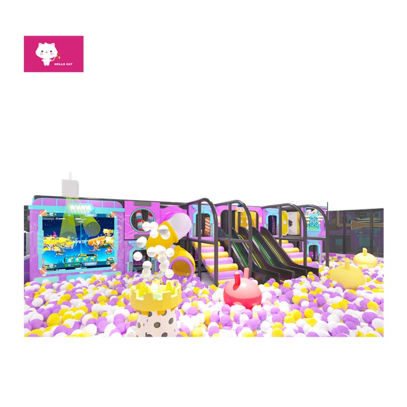 Indoor Playground Supplier - Customizable Sponge Ball Pool