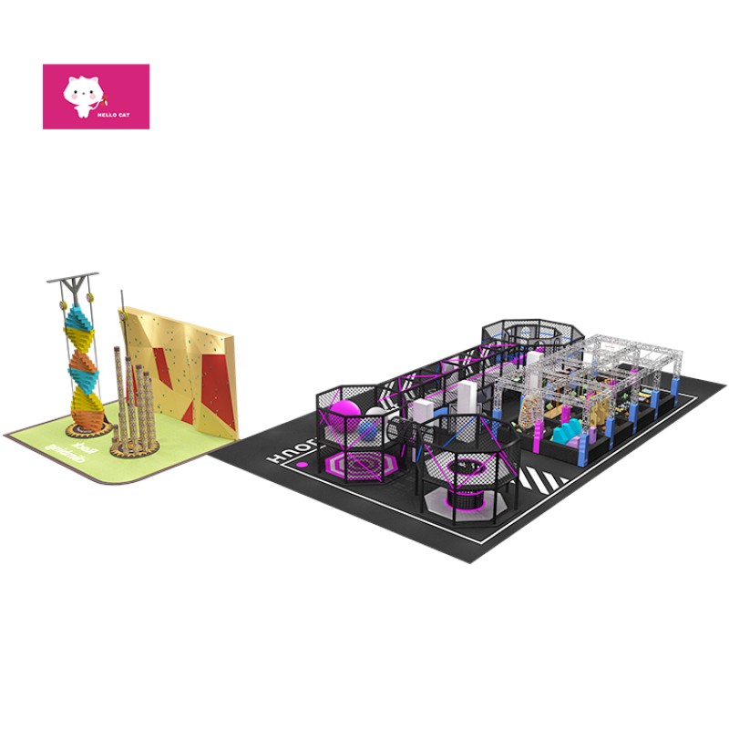 Indoor Playground Supplier - Customized Protective Net Climbing