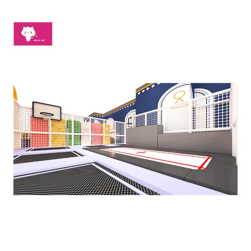 Indoor Playground Manufacturer - Large Maze Ninja Challenge