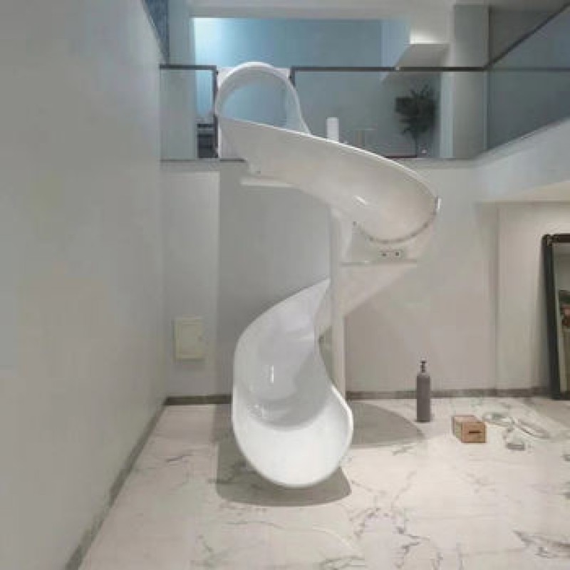 Outdoor Playground Supplier - Engineering Plastics Swing Slide Set