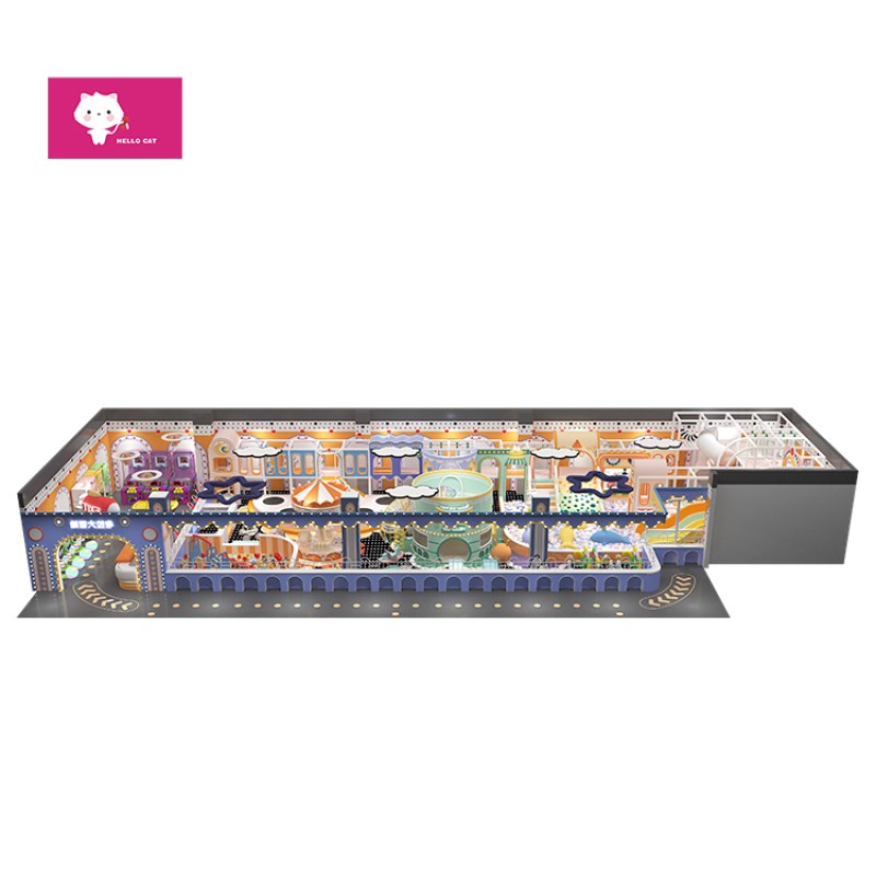 Indoor Playground Supplier - Morandi Theme House Ball Pool