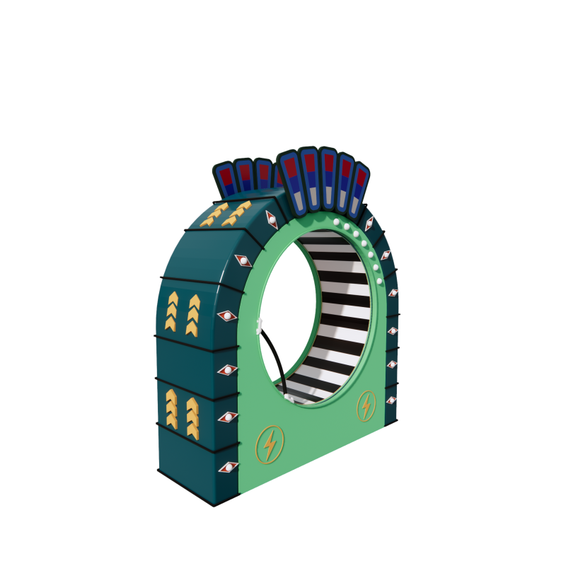 Indoor Playground Manufacturer - Custom Colorful Wooden PVC Machine