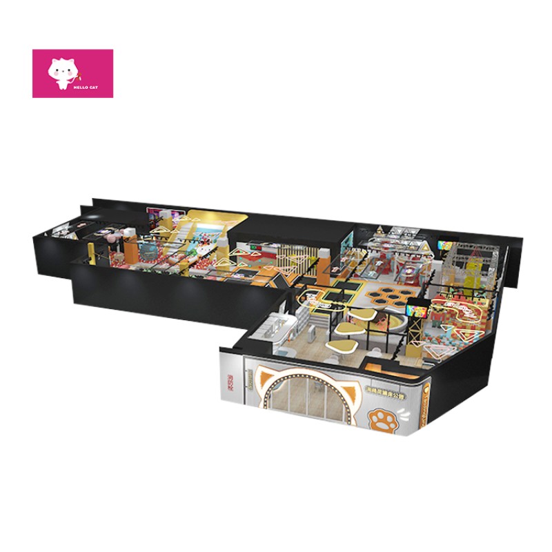 Indoor Playground Manufacturer - Kid Forest Garden Trampoline Slide