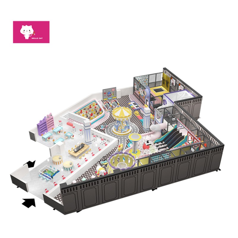 Indoor Play Equipment Manufacturer - Neon Amusement LED Slide