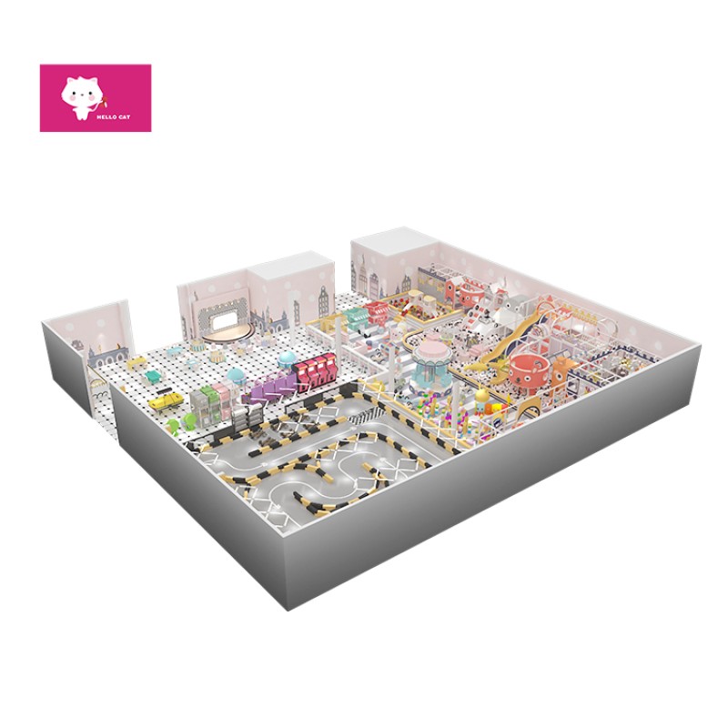 Indoor Playground Manufacturer - China Macaron Theme Ball Pit