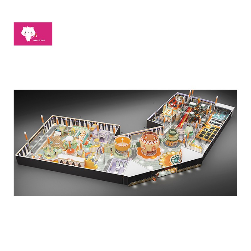 Indoor Playground Factory - Custom Toddler Pastel Ball Pool