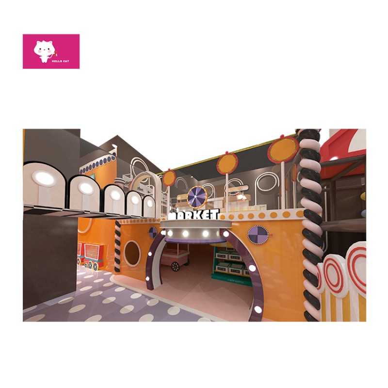 Indoor Playground Supplier - Customize Indoor Playhouse Set