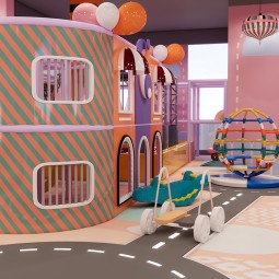 Outdoor Playground Manufacturer - Kids Toddlers Plastic Swing Slide