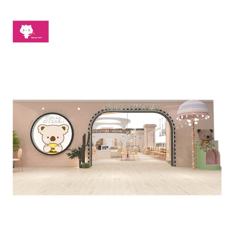 Indoor Playground Supplier - Customized Blue Soft Playground