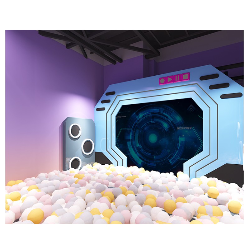 Indoor Amusement Equipment Factory - Children Game Software Slide