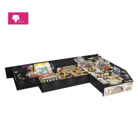 Indoor Playground Manufacturer - Kid Forest Garden Trampoline Slide