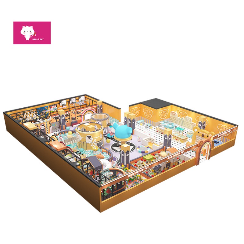 Indoor Playground Factory - Modern Design Climbing Frame Maze