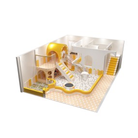 Indoor Playground Factory - Pastel Color Climber Ball Pit