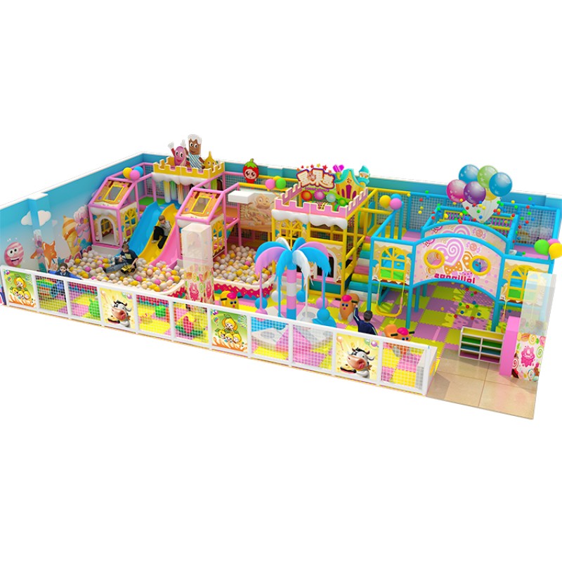 Indoor Playground Supplier - Customized Macaron Playground Maze