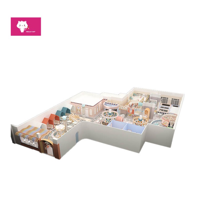 Indoor Playground Factory - Large Children Toys Slide Business