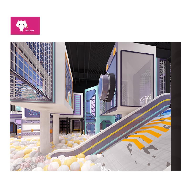 Indoor Playhouse Manufacturer - Home Theme Soft Playground