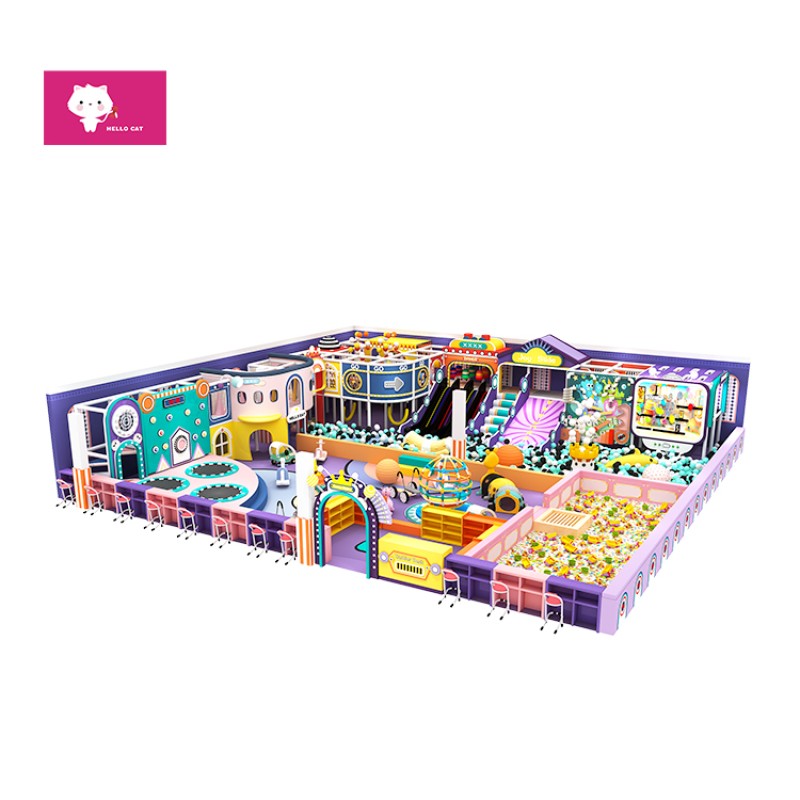 Indoor Playground Supplier - New Design Tag Interactive Arena