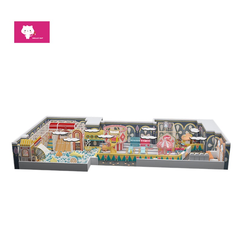 Indoor Playground Supplier - Soft Play Protective Net Climbing