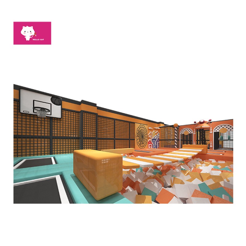 Indoor Playground Factory - High-quality Ball Pool Trampoline Set