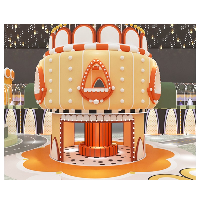 Indoor Playground Supplier - Macaron Theme Shopping Mall