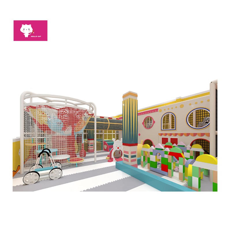Indoor Playground Factory - High Quality Space Theme Slides