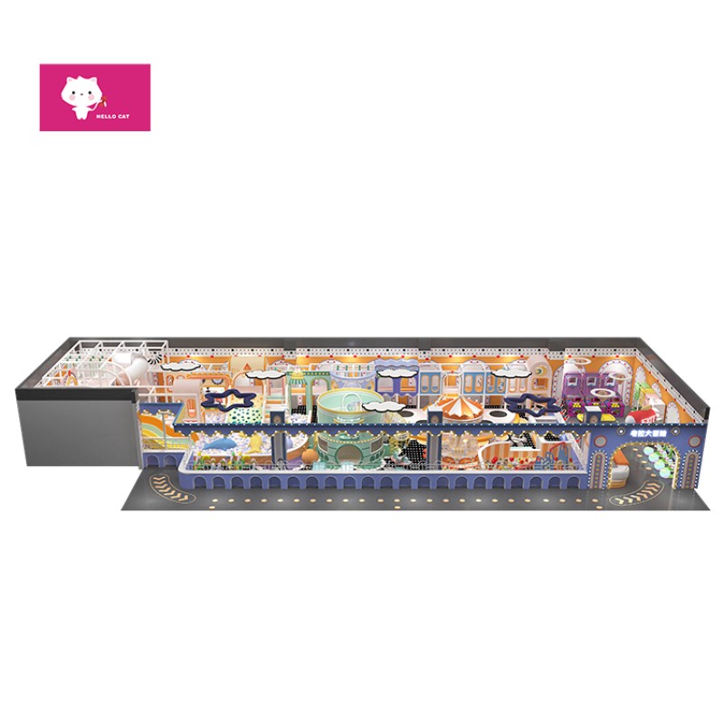 Indoor Playground Supplier - Morandi Theme House Ball Pool