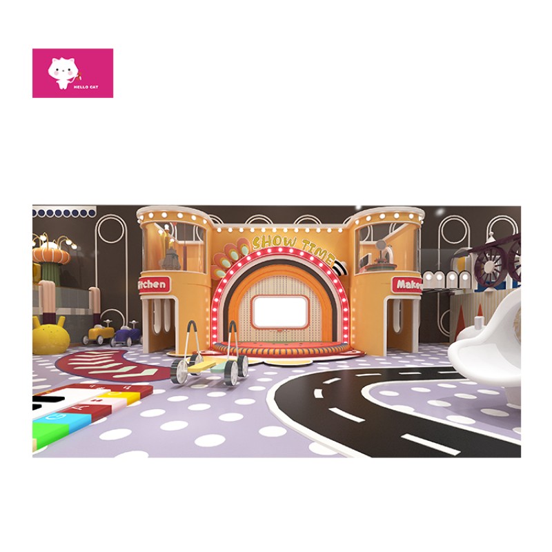 Indoor Playground Supplier - Customize Indoor Playhouse Set