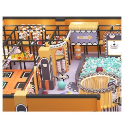 Indoor Playground Factory - Pumpkin Theme Large Playground