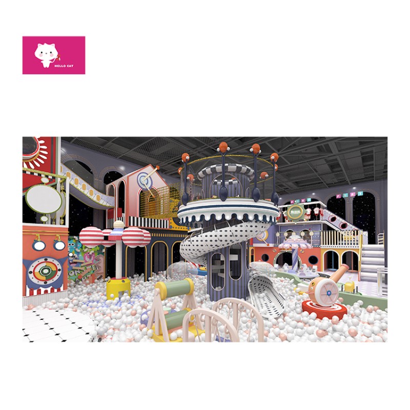 Indoor Playground Supplier - Customized Space Style Jumping Mat