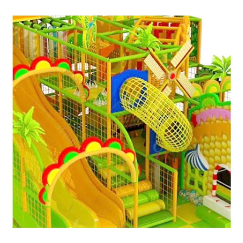 Indoor Playground Manufacturer - Jungle Theme Customizable Equipment