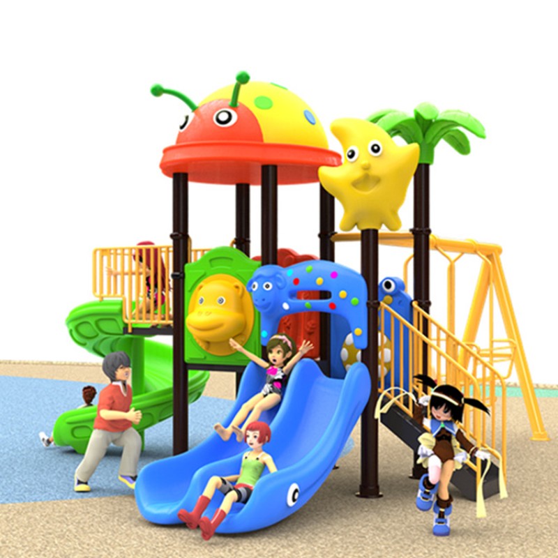Outdoor Playground Equipment Factory - Children Playground Slide Set