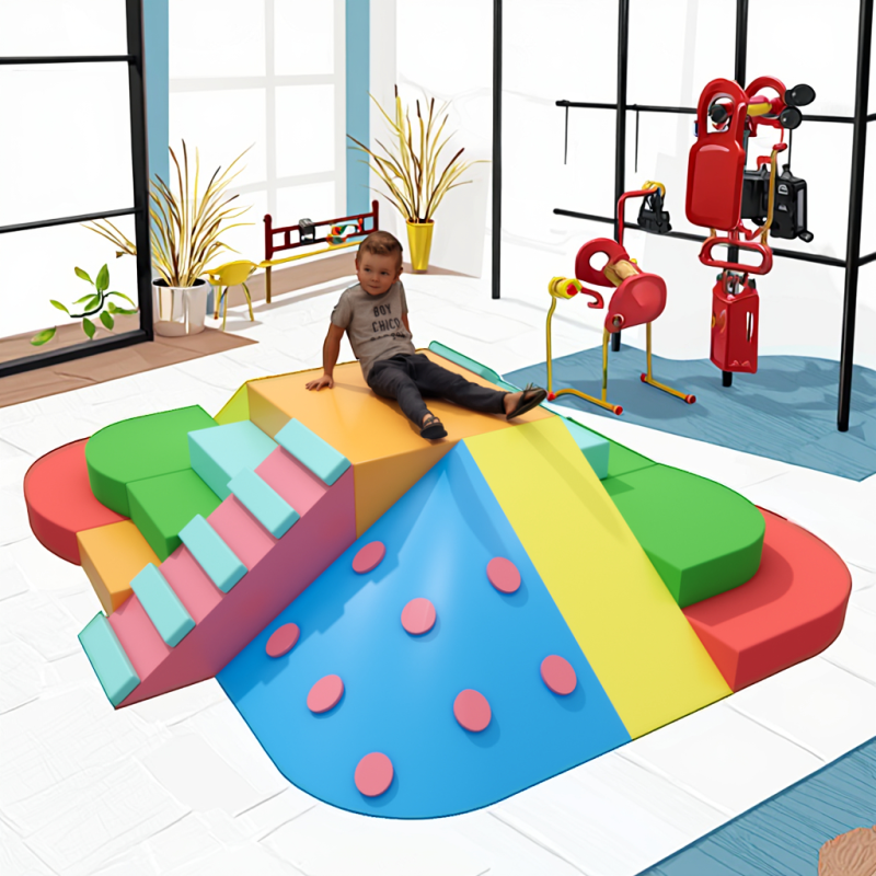 Indoor Play Center Supplier - Kids Colorful Soft Play Climbing