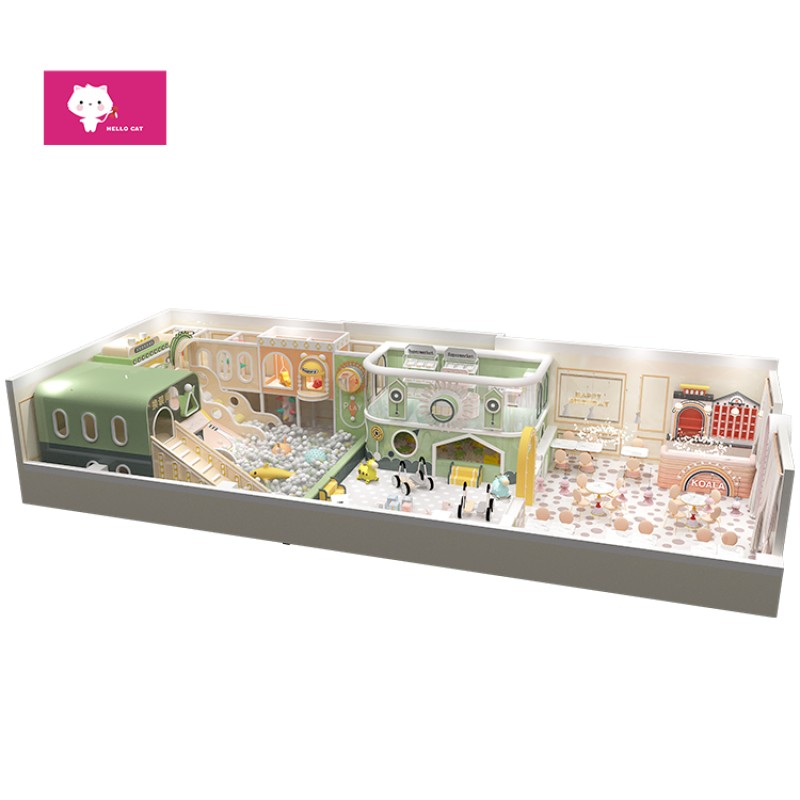 Indoor Play Equipment Manufacturer - Customized Mini City Town