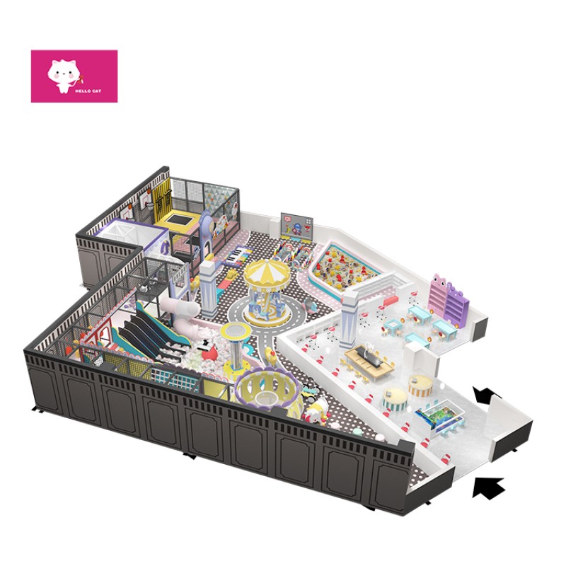 Indoor Play Center Factory - New Commercial Kids Slides