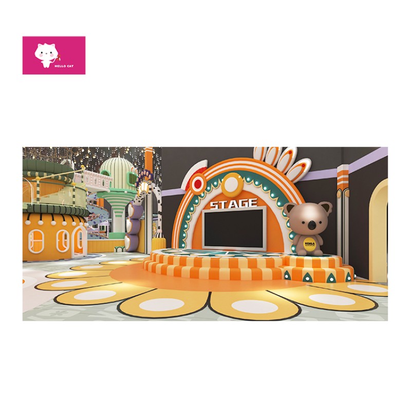 Indoor Playground Factory - Custom Toddler Pastel Ball Pool