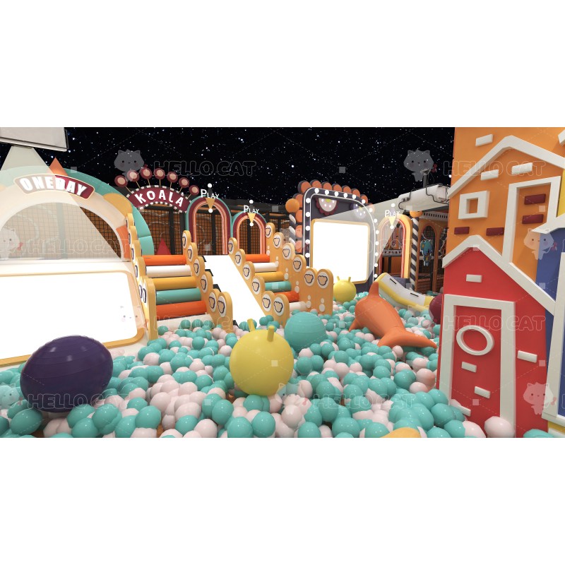 Indoor Playground Factory - Modern Design Customizable Mall Center