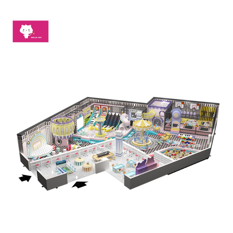 Indoor Play Center Factory - New Commercial Kids Slides