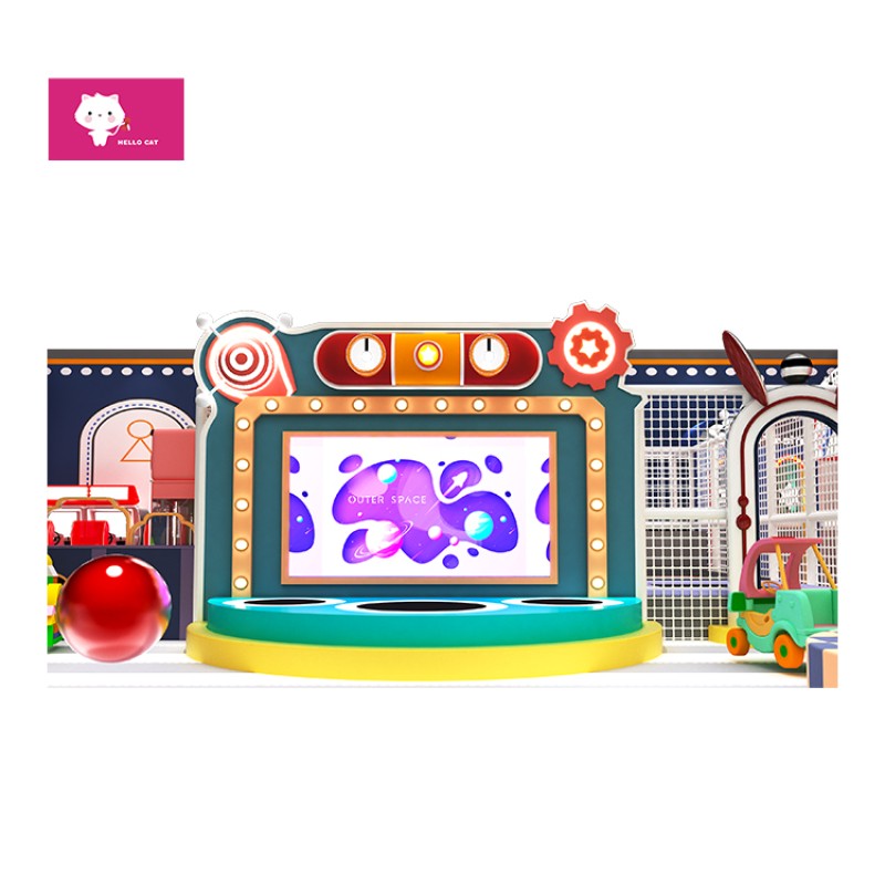 Indoor Playground Manufacturer - Large Maze Ninja Challenge