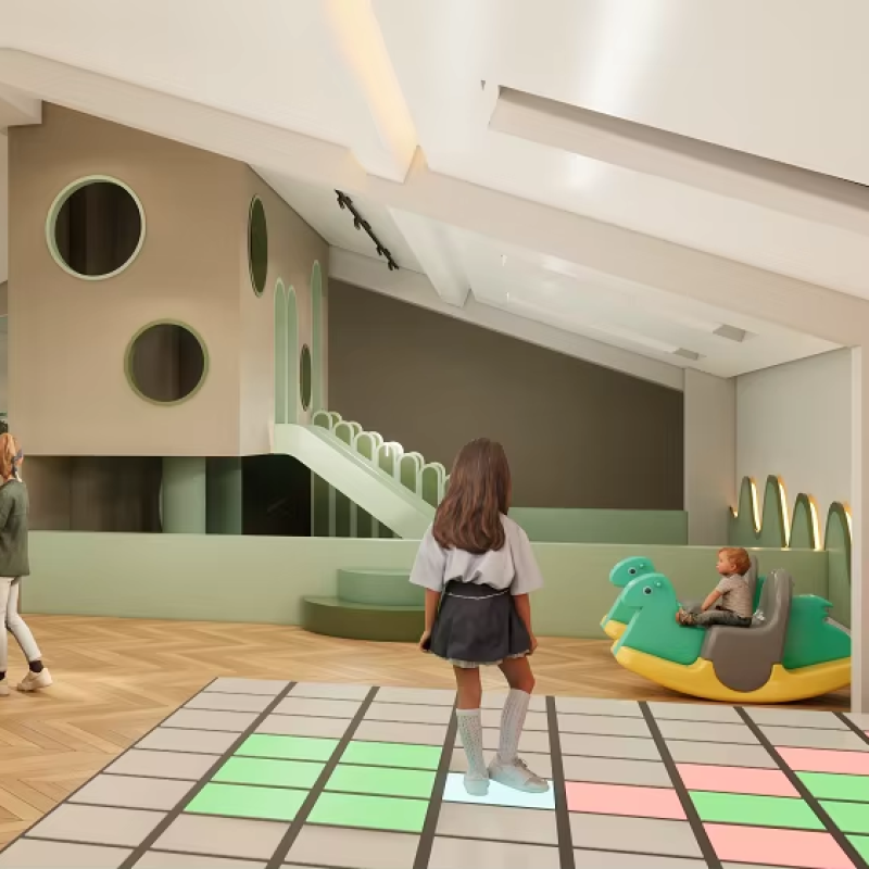 Indoor Playground Manufacturer - Customized Large Plastic Slide Swing