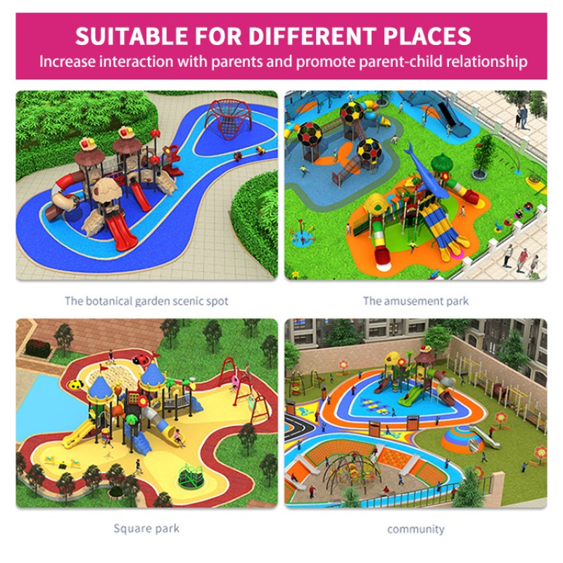 Outdoor Playground Supplier - Manufacturers Sell Plastic Slides